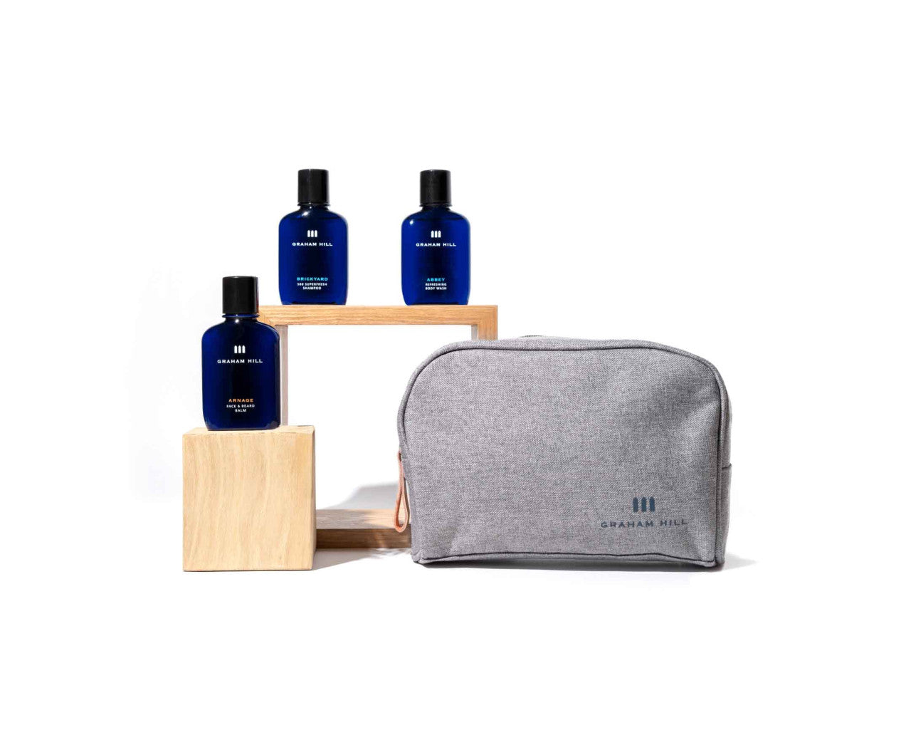 GRAHAM HILL COSMETIC BAG TRAVEL Komplekts