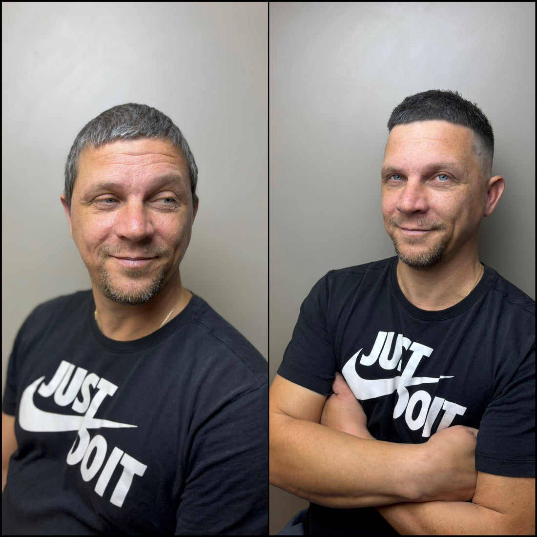 Men’s hair coloring